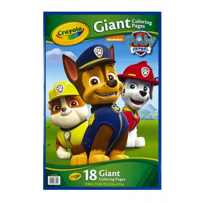 Crayola Giant Coloring Pages Nickelodeon Paw Patrol   556068701